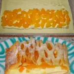 Fruchtig cremiger Pfirsichstrudel mit Puddingcreme sowas von lecker W2xEX 2.5x