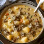 Hamburger Suppe mit 500g Hackfleisch macht lange satt schnell zubereitet W2xEX 2.5x Q99