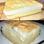 Kaesekuchen vom Blech mit 1 Kg Quark und 2 Packung Puddingpulver W2xEX 2.5x Q99