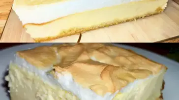 Kaesekuchen vom Blech mit 1 Kg Quark und 2 Packung Puddingpulver W2xEX 2.5x Q99