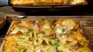 Kartoffelauflauf mit 2 Eier und 200ml Kefir W2xEX 2.5x Q99 2