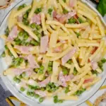 Makkaroni mit Schinken und 200g Erbsen sowas von leckeer W2xEX 2.5x Q99
