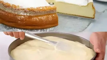 Quarkkuchen in 5 Minuten bereit fuer den Ofen W2xEX 2.5x