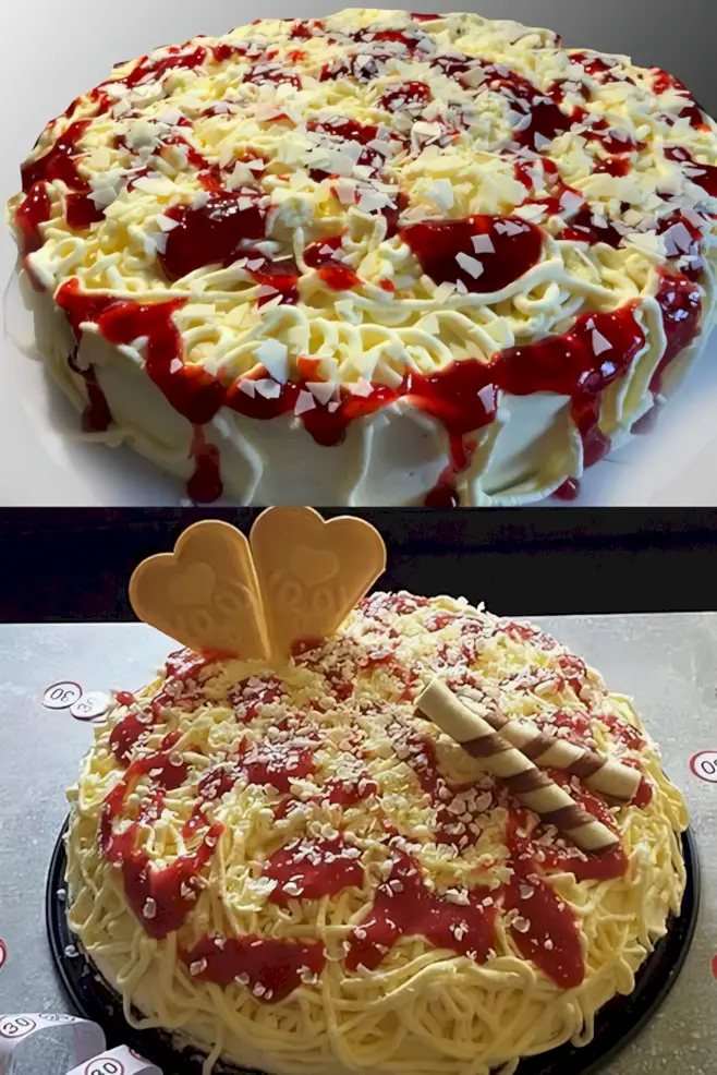 Spaghettikuchen, megalecker und so einfach in der Zubereitung!
