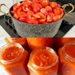 Tomatensauce mit 250ml Essig die mache ich jedes Jahr W2xEX 2.5x
