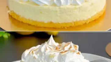 Zitronen Baiser Kuchen das Rezept fuer das weiche und duftende Dessert W2xEX 2.5x