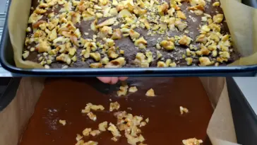 Amerikanischer Nuss Kuchen der besser schmeckt als alle anderen x2