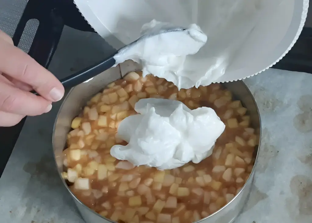 Apfel Traum mit Kokos Baiser W2xEX 2.5x