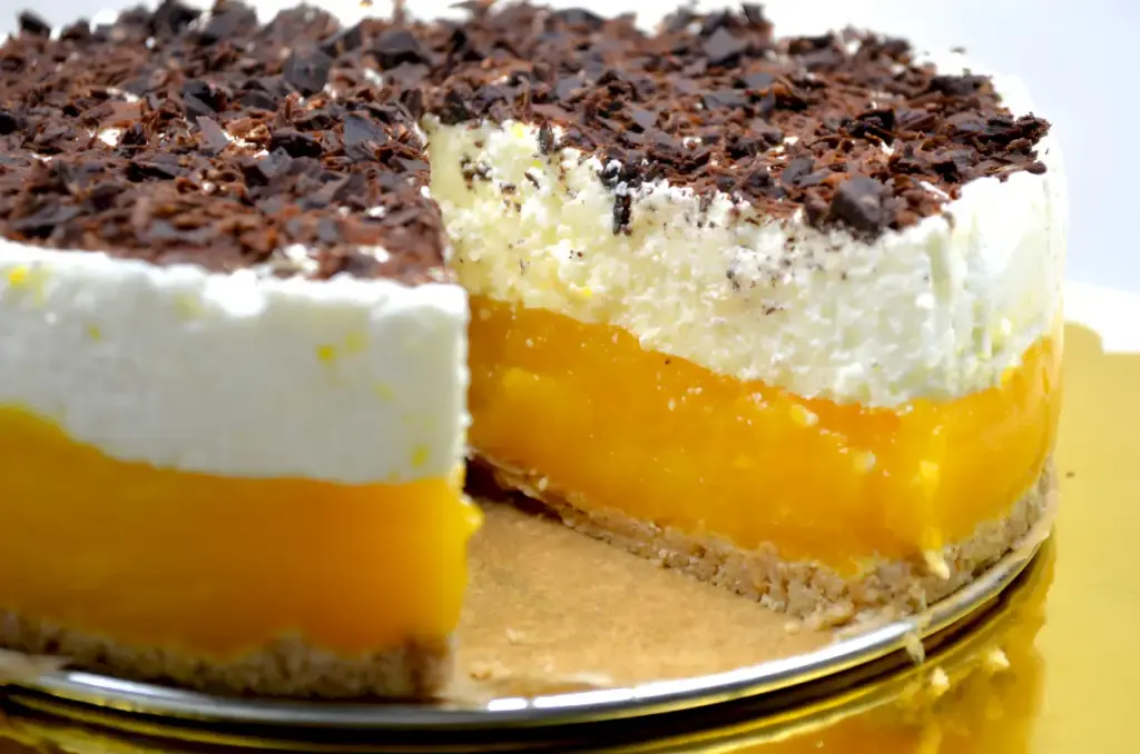 Aprikosen-Joghurt-Torte OHNE BACKEN 6 Aprikosen Joghurt Torte OHNE BACKEN W2xEX 2.5x