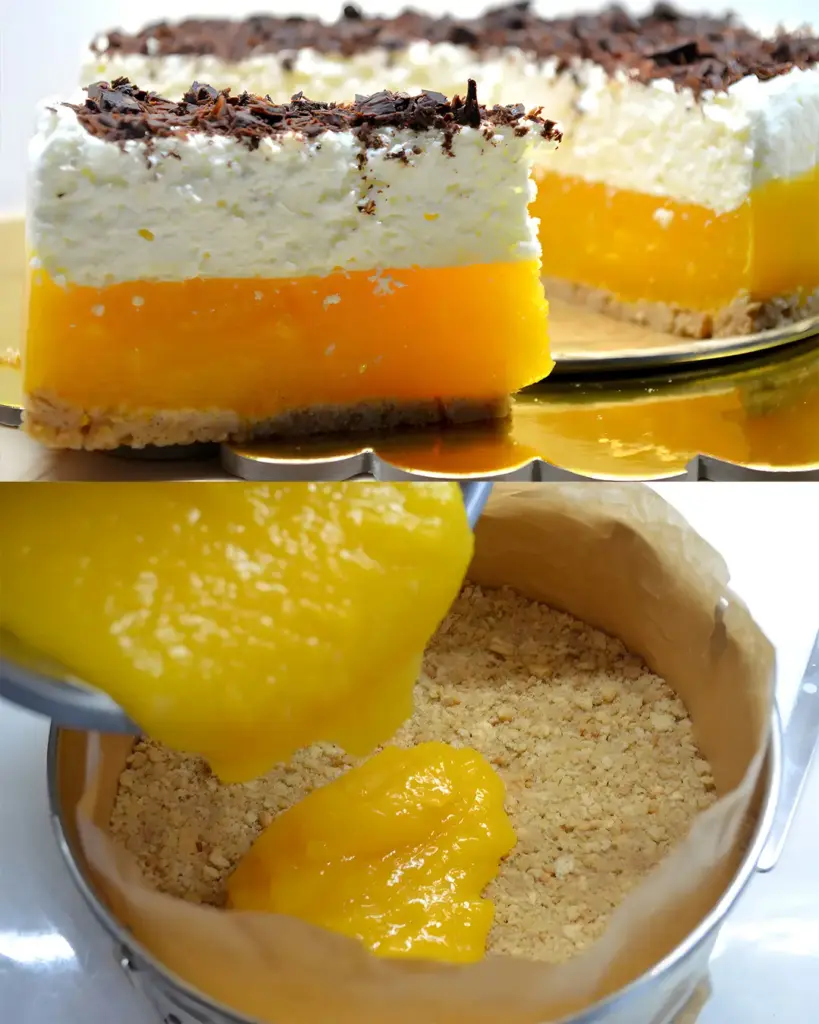 Aprikosen-Joghurt-Torte OHNE BACKEN 1 Aprikosen Joghurt Torte OHNE BACKEN XL