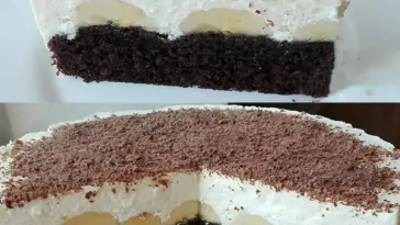 Bananentorte mit Quarkcreme