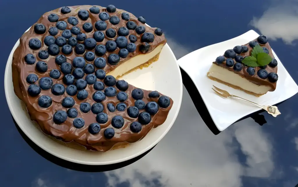 Cheesecake mit der besten Schokoladenglasur 2 Cheesecake mit der besten Schokoladenglasur1 W2xEX 2.5x