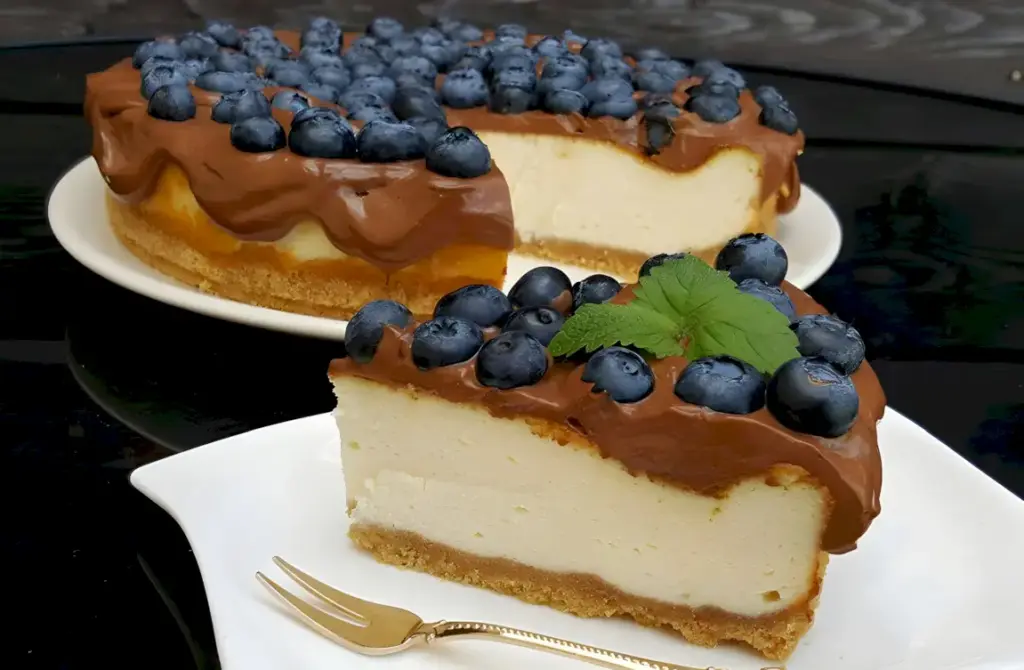 Cheesecake mit der besten Schokoladenglasur 3 Cheesecake mit der besten Schokoladenglasur W2xEX 2.5x
