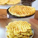 Das beste Waffelrezept ever – Vanille Joghurt Waffeln in nur 1 Minute zubereitet W2xEX 2.5x