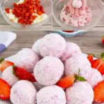 Erdbeer Kokos Trueffel Das muehelose Dessert W2xEX 2.5x