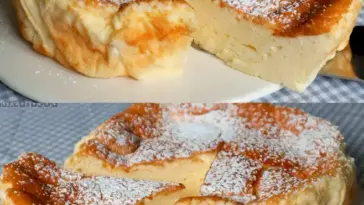 Griechischer Kuchen ohne Mehl mit 400 g Joghurt und Pudding