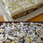 Lecker Kirsch Blechkuchen mit Schmand Sahne Rezept W2xEX 2.5x Q99