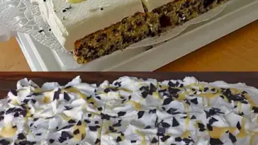 Lecker Kirsch Blechkuchen mit Schmand Sahne Rezept W2xEX 2.5x Q99