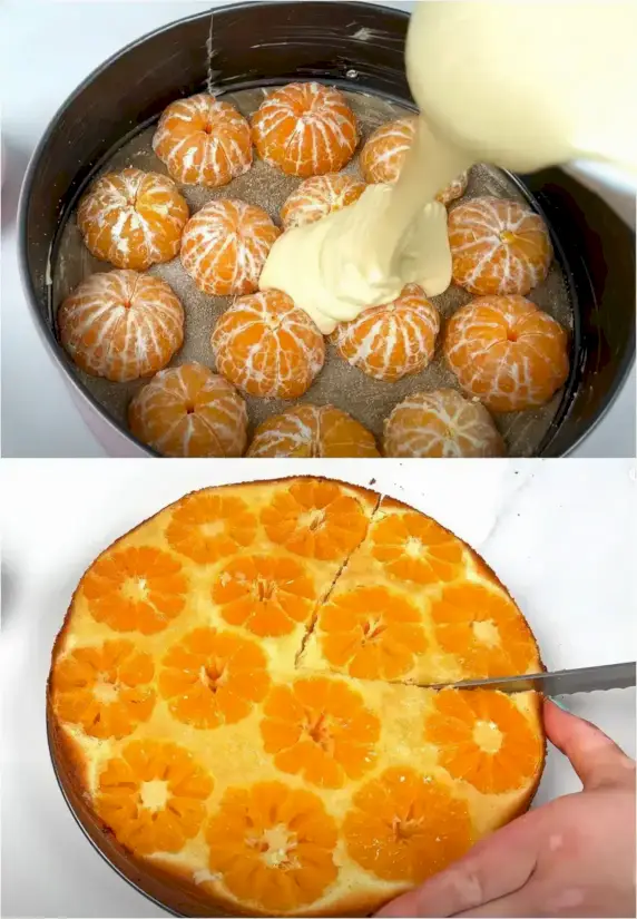 Machen Sie unbedingt diesen weichen und fluffigen Mandarinenkuchen 2 Machen Sie unbedingt diesen weichen und fluffigen Mandarinenkuchen – Dieser Kuchen ist eine koestliche Beilage zu einer Tasse