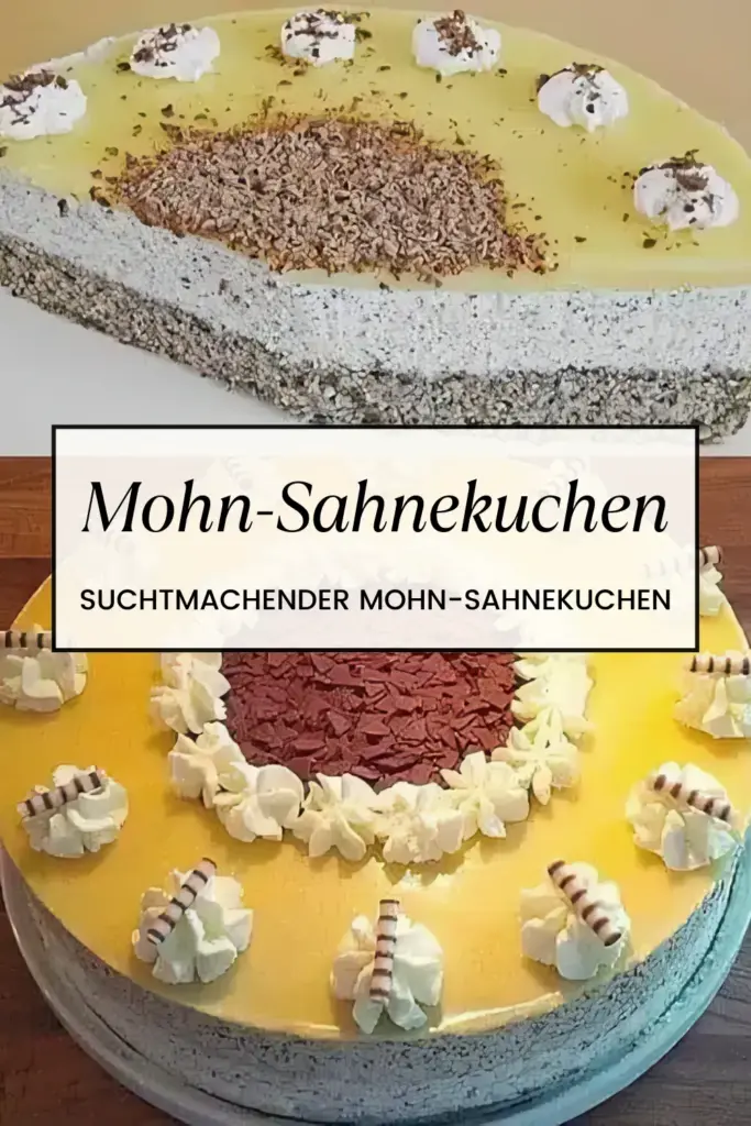 Mohn Sahnekuchen, der süchtig macht 1 Mohn Sahnekuchen der suechtig macht 2