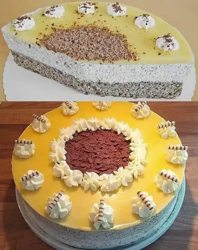 Mohn Sahnekuchen, der süchtig macht