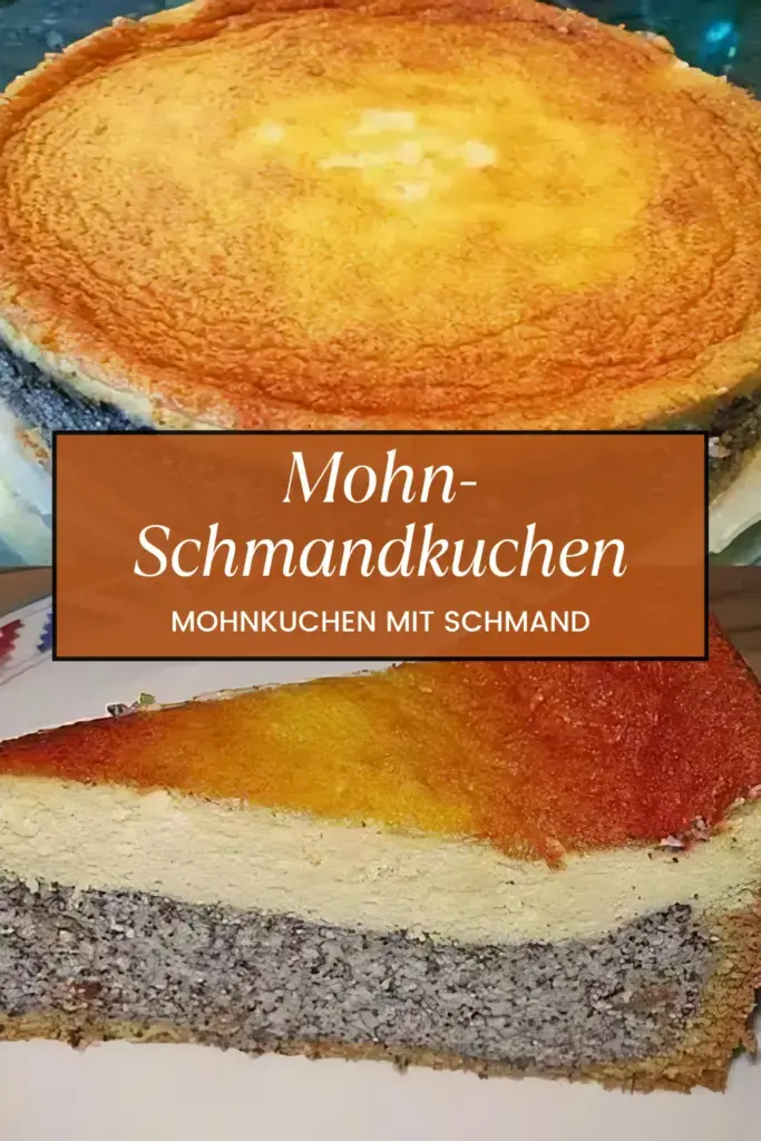 Mohnkuchen mit Schmand: Das perfekte Rezept für einen cremigen Genuss 1 Mohnkuchen mit Schmand 2