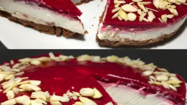 Ohne Zucker, ohne Mehl und vor allem in nur 10 Minuten zubereitet Cheesecake mit…