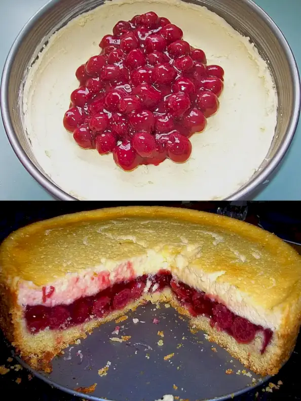 Omas Kirschkuchen in 5 Min. bereit für den Ofen