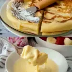 Quark Pfannkuchen mit 2 Packung Vanillepudding ganz ohne Mehl W2xEX 2.5x Q99