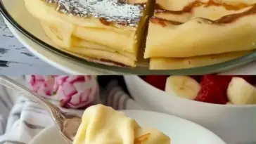Quark Pfannkuchen mit 2 Packung Vanillepudding ganz ohne Mehl W2xEX 2.5x Q99