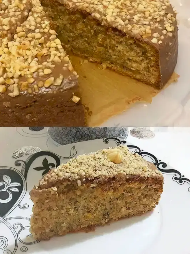 Saftiger Nusskuchen macht unglaublich süchtig!