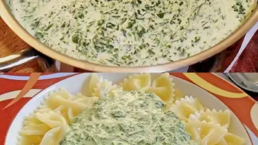 Spinat Frischkaese Sosse die beste Sauce der Welt W2xEX 2.5x Q99