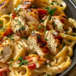 Tagliatelle mit 150 g Haehnchenbrustfilets sowas von lecker W2xEX 2.5x Q99