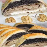 Weihnachtsstrudel mit drei Füllungen