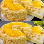 Zartschmelzender Pfirsichkuchen der nur 15 Minuten dauert W2xEX 2.5x