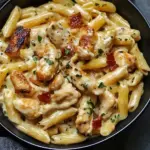 20 Minuten “Heirate mich” Hähnchen Pasta mit 50g Parmesan