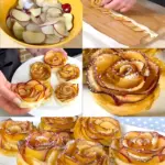 Apfelrosen Sie brauchen nur 3 Zutaten es ist so lecker!