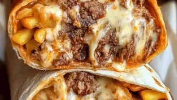 Deftige Käse-Pommes-Burritos – Der Ultimative Genuss