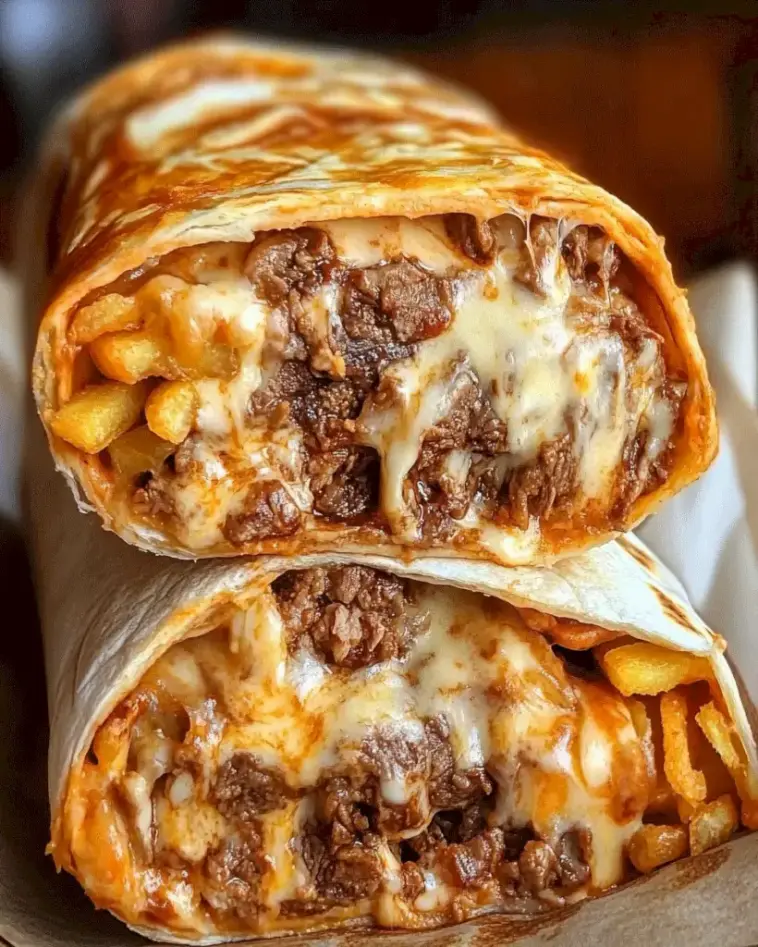 Deftige Käse-Pommes-Burritos – Der Ultimative Genuss