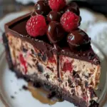 Schwarzwälder Käsekuchen-Symphonie - Dekadente Köstlichkeit