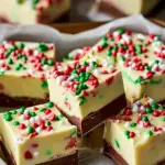 Weihnachtliches Fudge-Rezept: Einfaches Feiertagsdessert