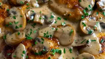 Die leckerste Pfanne ever, Hähnchen Pilzpfanne in 15 Minuten