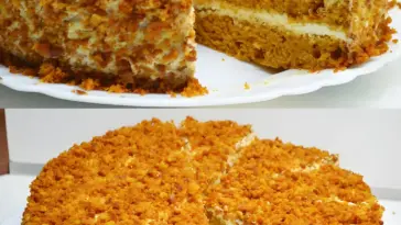 Einfache Honigtorte mit Saurer-Sahne-Creme