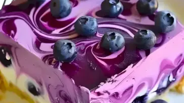 Heidelbeeren Kasekuchen
