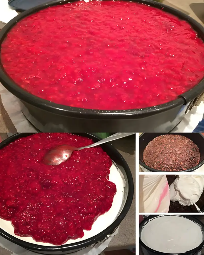 Himbeer-Cheesecake ohne Backen 1 Himbeer Cheesecake ohne Backen – FOTOANLEITUNG XL