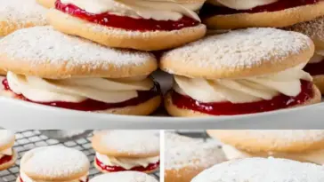 Himbeer Kuesschen mit Buttercreme W2xEX 2.5x Q99