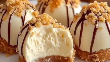 Käsekuchen Kugeln ein Blitzrezept in 10 Minuten zubereitet