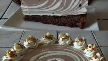 Leckerer ZEBRA Käsekuchen