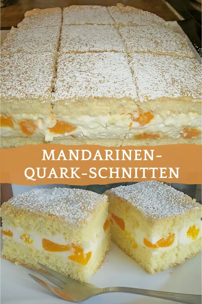 Mandarinen-Quark-Schnitten Rezept mit Suchtpotenzial 1 Mandarinen Quark Schnitten Ein Rezept mit Suchtpotenzial