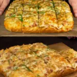 Herzhaft gebackener Kartoffel-Kefir-Auflauf mit Mozzarella und Dill